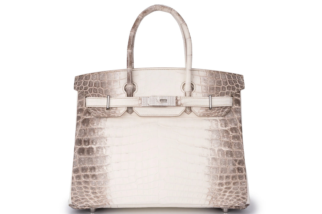 Hermès Birkin 30 Exotic Himalaya Blanc Crocodile Niloticus White