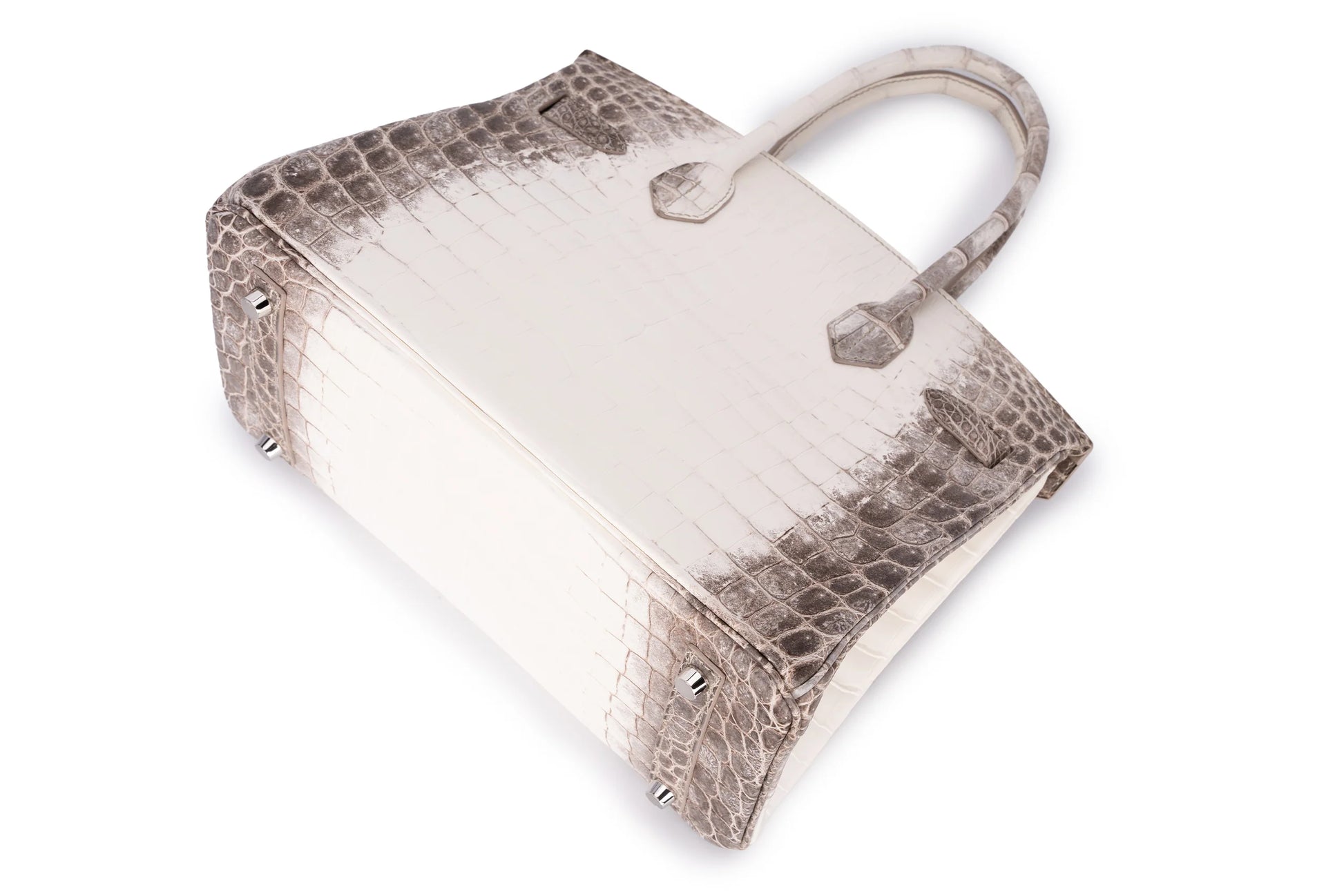 Hermès Birkin 30 Exotic Himalaya Blanc Crocodile Niloticus White