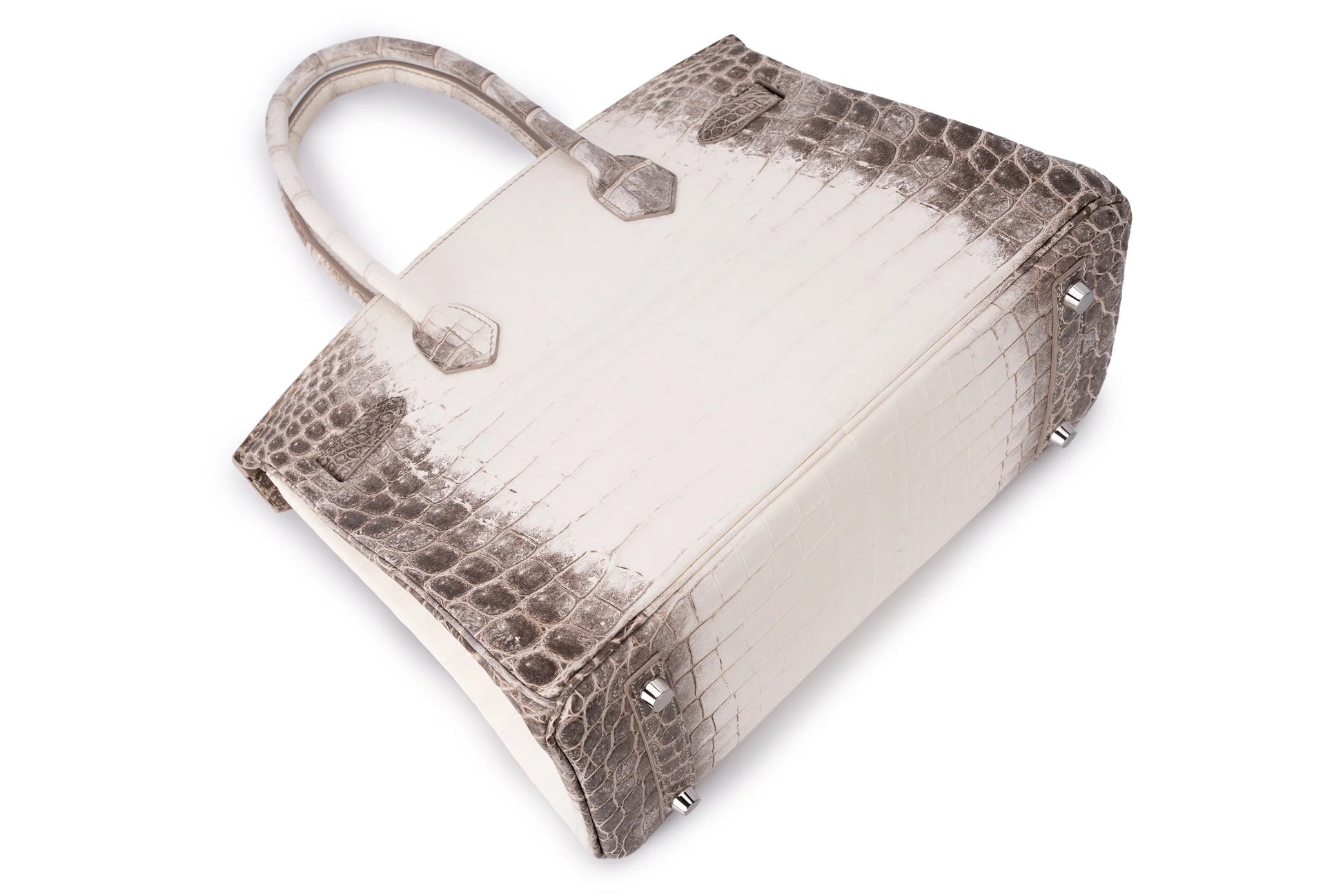 Hermès Birkin 30 Exotic Himalaya Blanc Crocodile Niloticus White