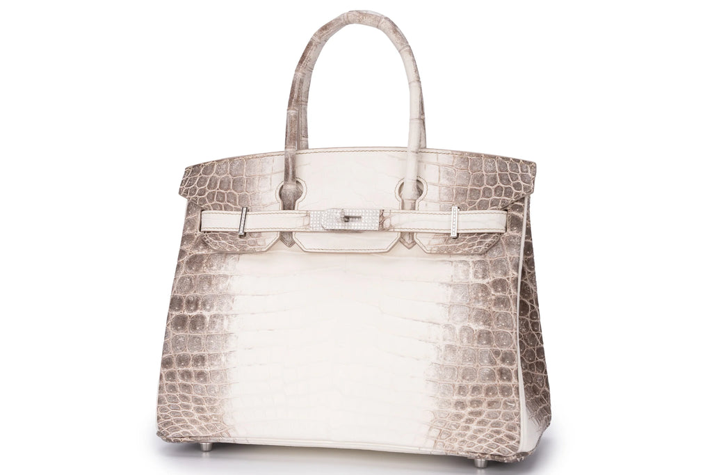 Hermès Birkin 30 Exotic Himalaya Blanc Crocodile Niloticus White