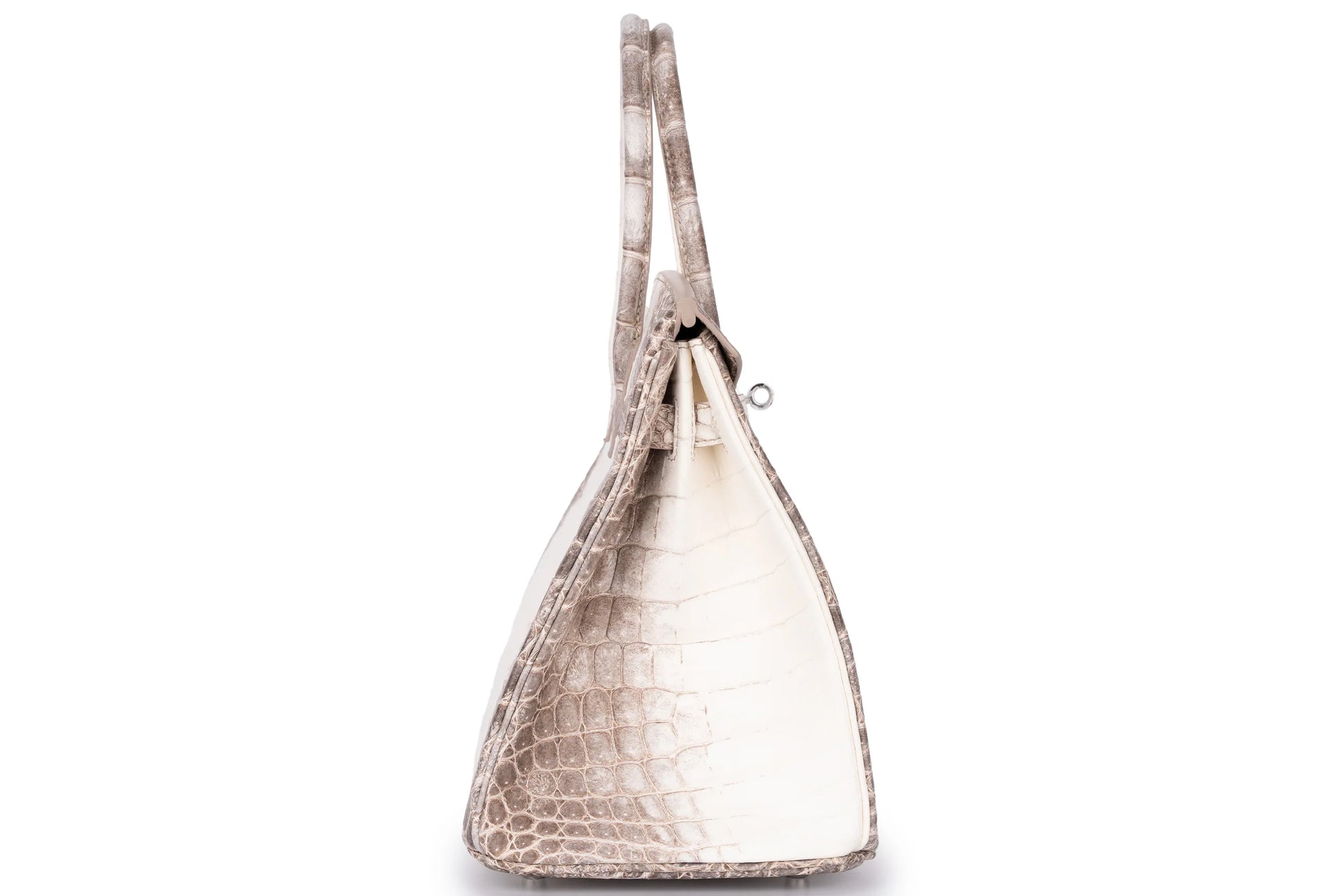 Hermès Birkin 30 Exotic Himalaya Blanc Crocodile Niloticus White
