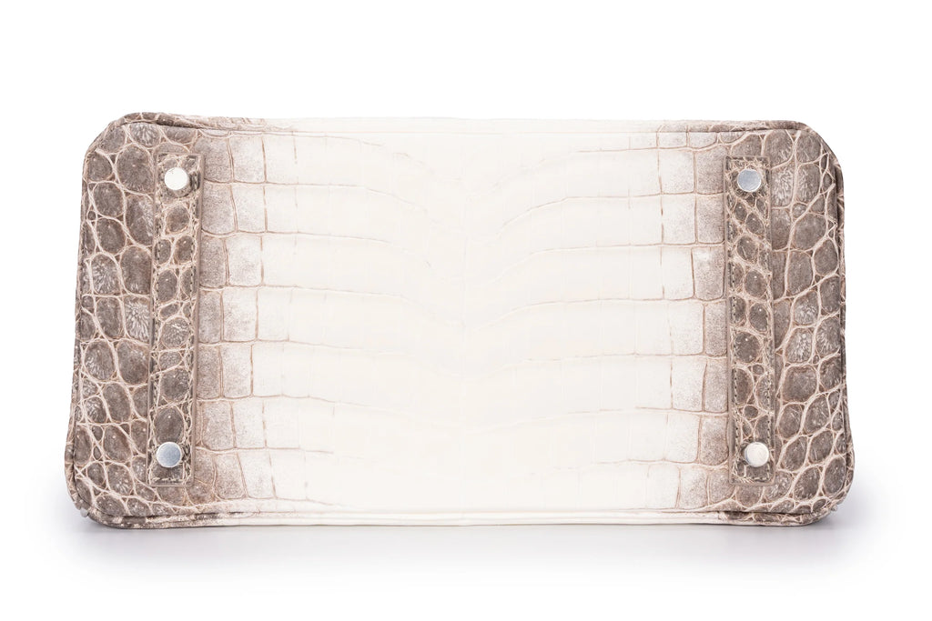 Hermès Birkin 30 Exotic Himalaya Blanc Crocodile Niloticus White