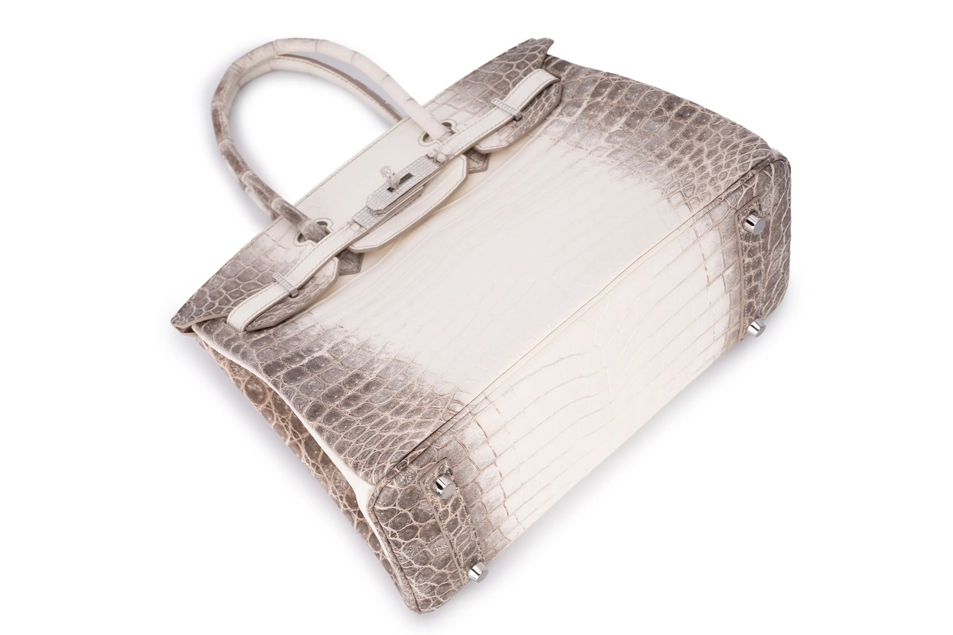 Hermès Birkin 30 Exotic Himalaya Blanc Crocodile Niloticus White