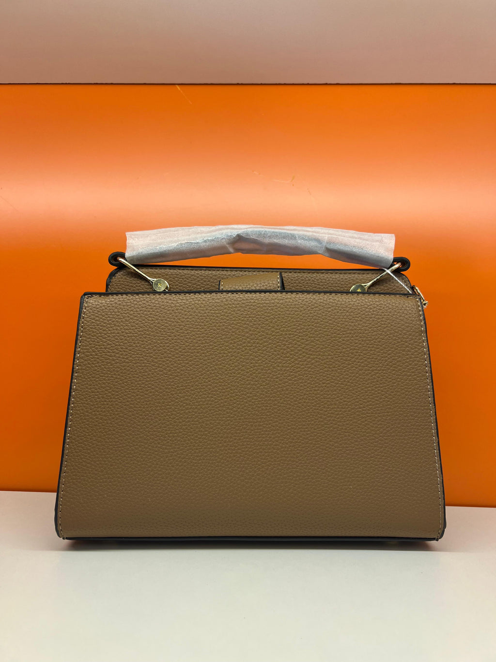 Hermes Small Crossbody Bag With Strap Brown
