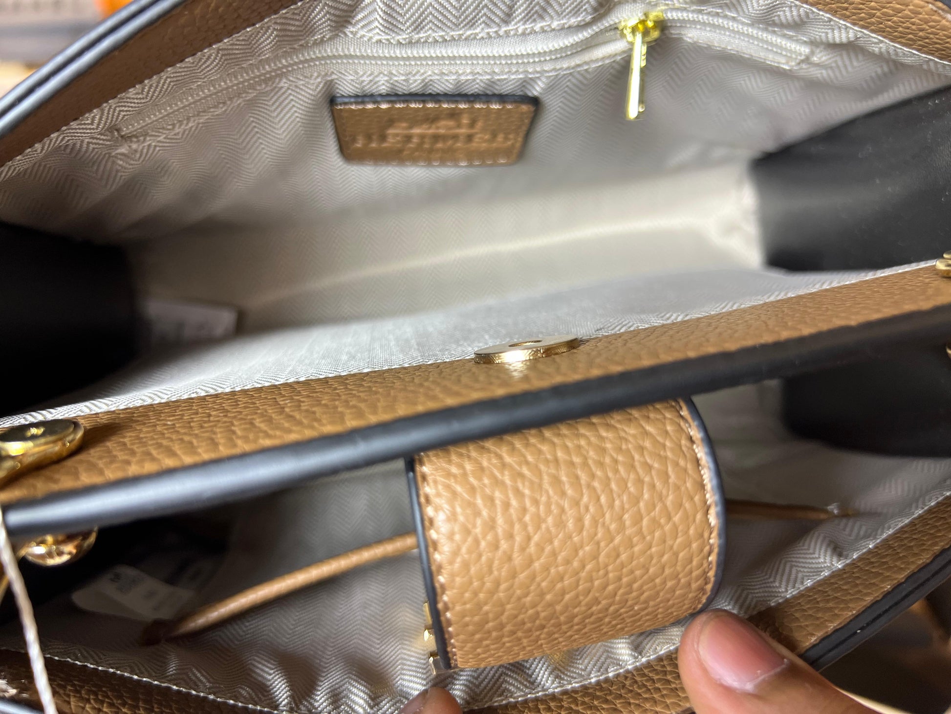 Hermes Small Crossbody Bag With Strap Brown
