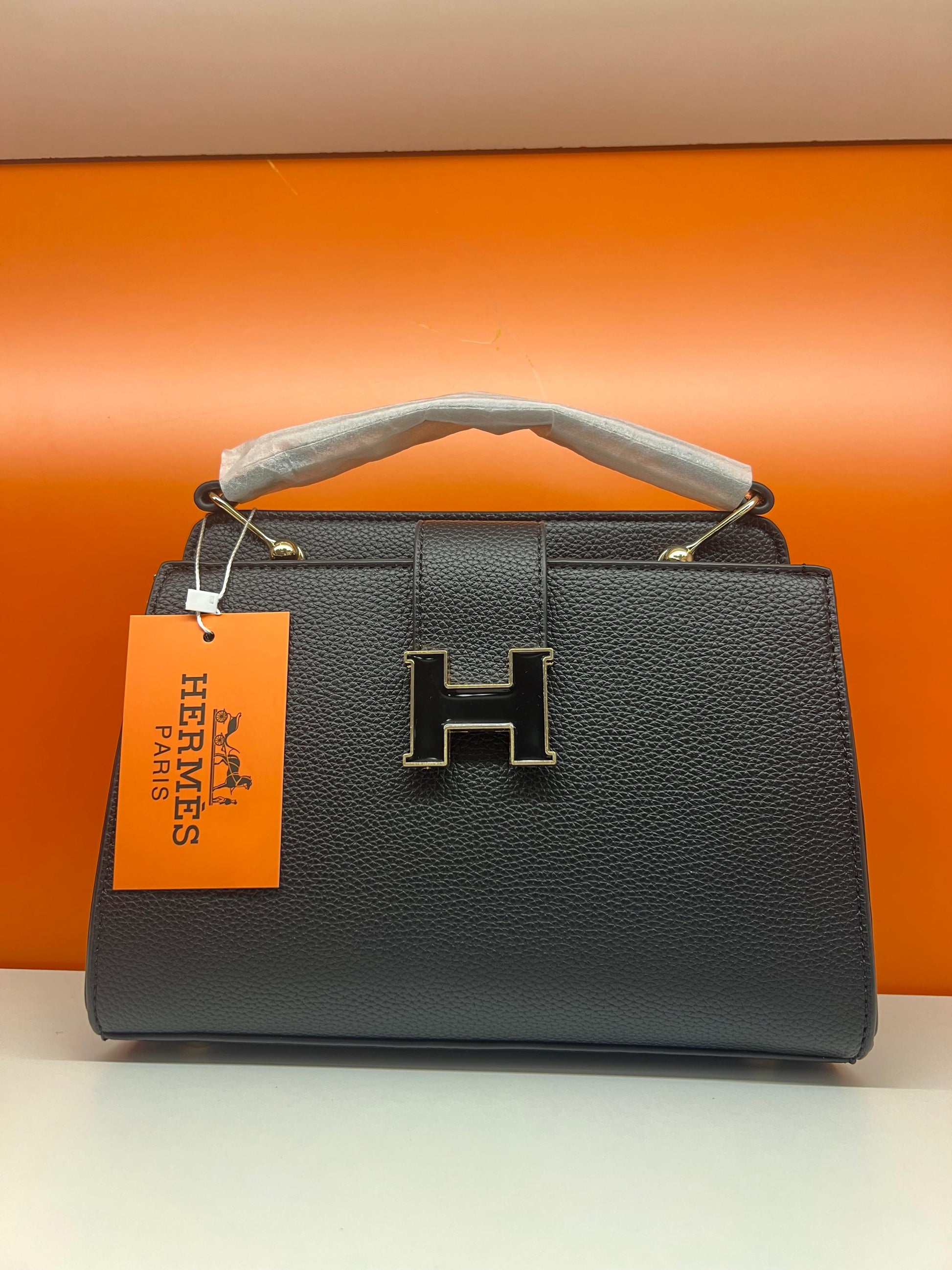Hermes Small Crossbody Bag With Strap Black
