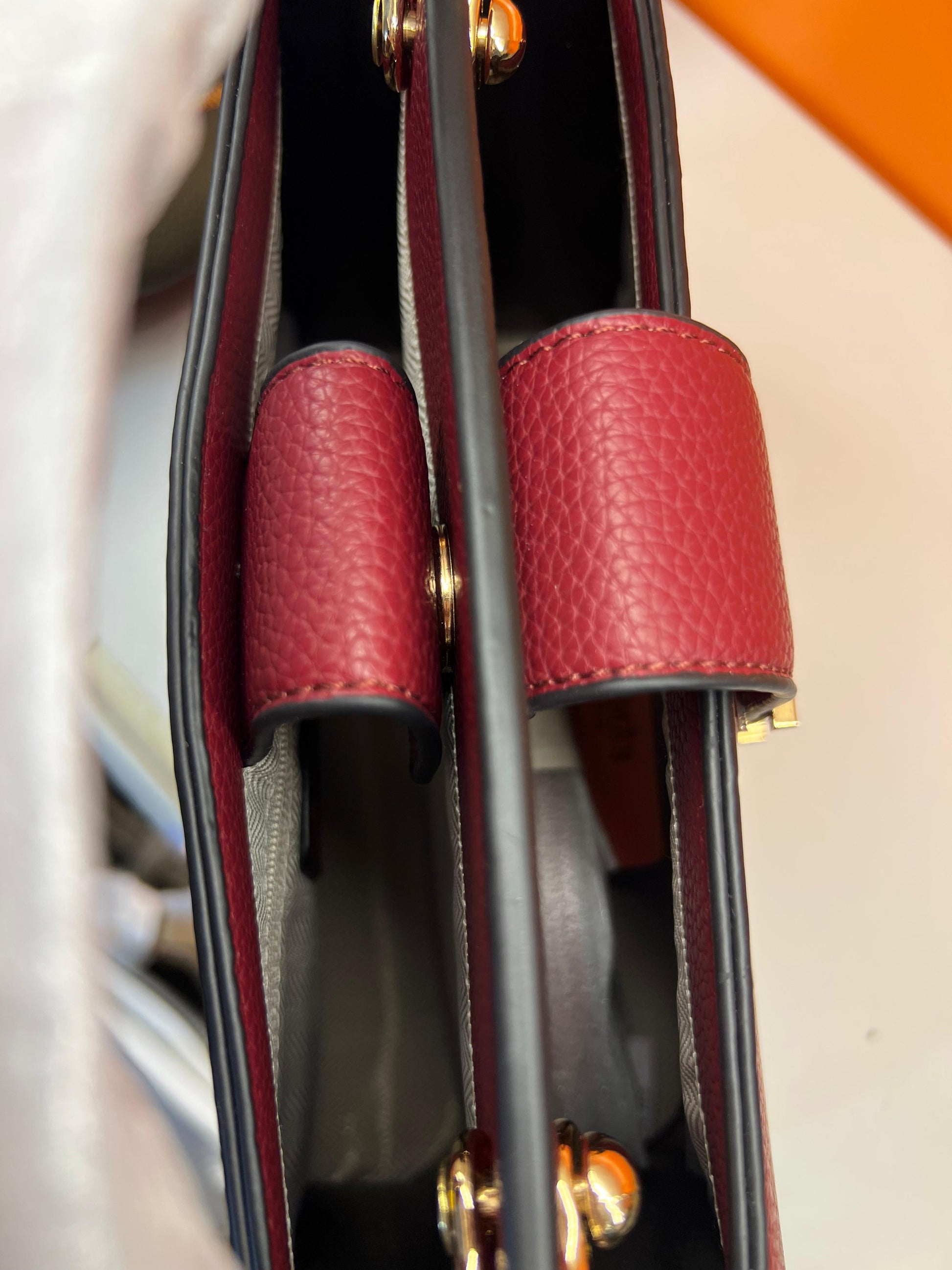 Hermes Small Crossbody Bag With Strap Red
