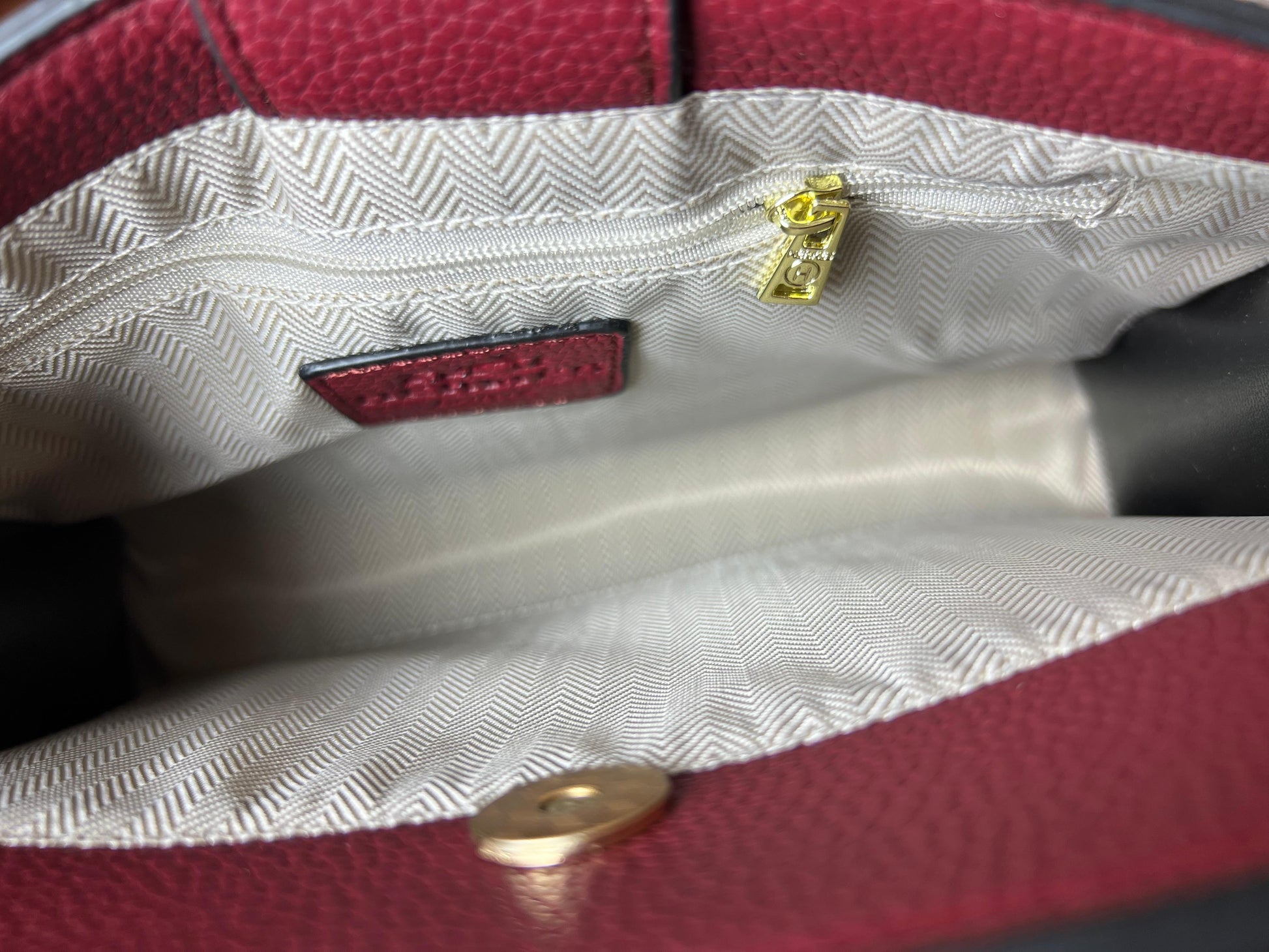 Hermes Small Crossbody Bag With Strap Red