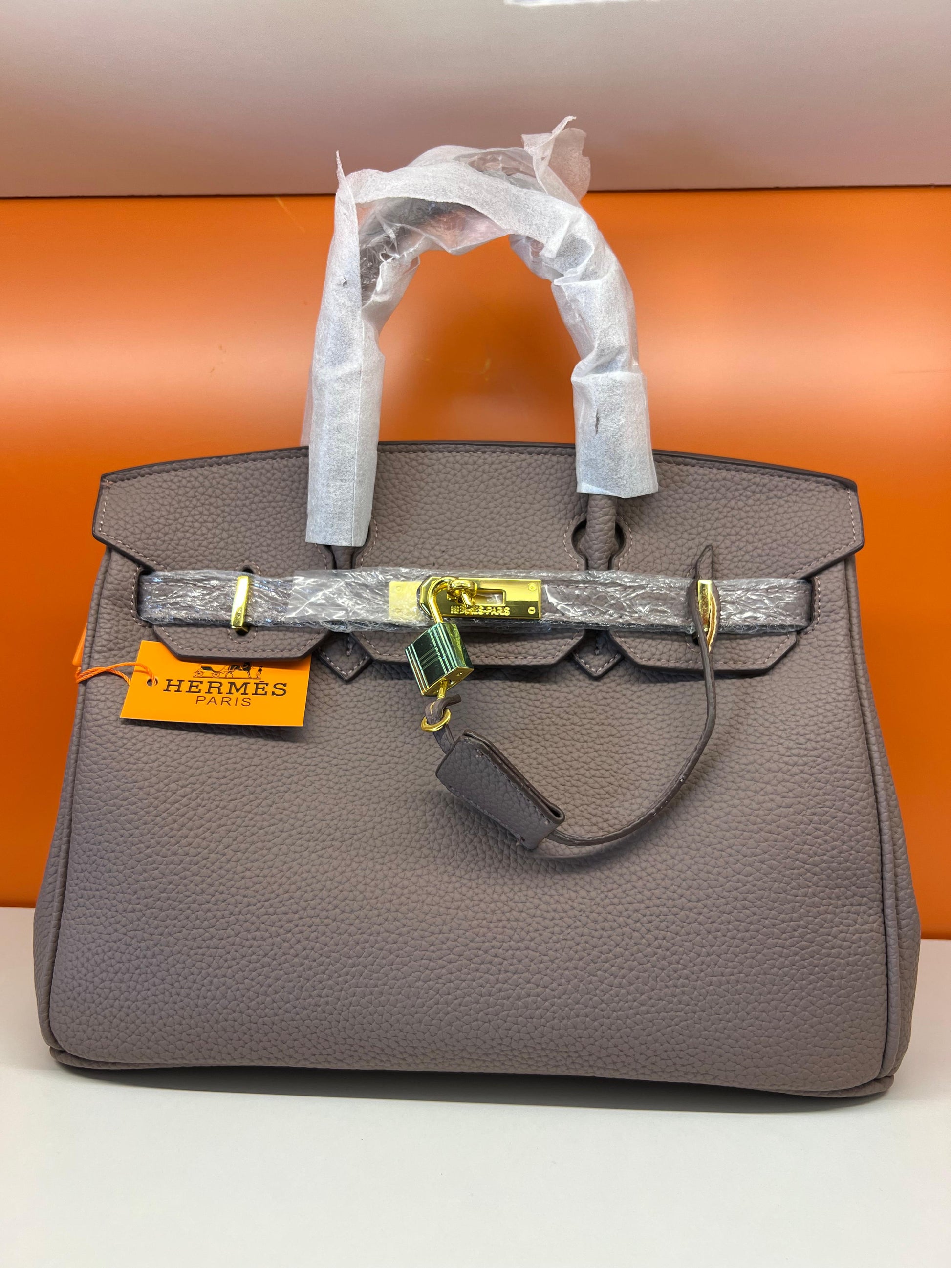 Hermes Shoulder Bag Drak Grey With Strap