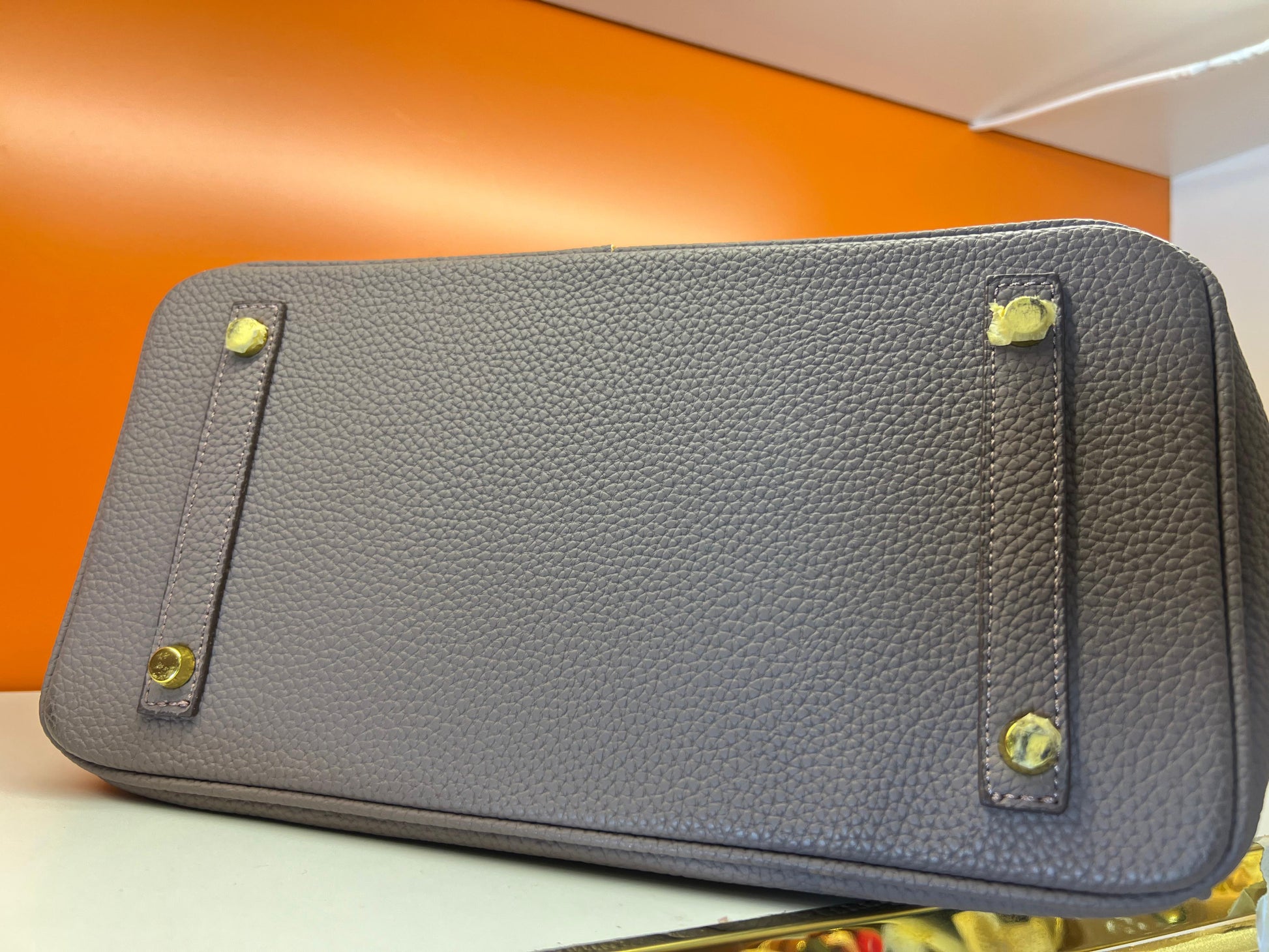 Hermes Shoulder Bag Drak Grey With Strap