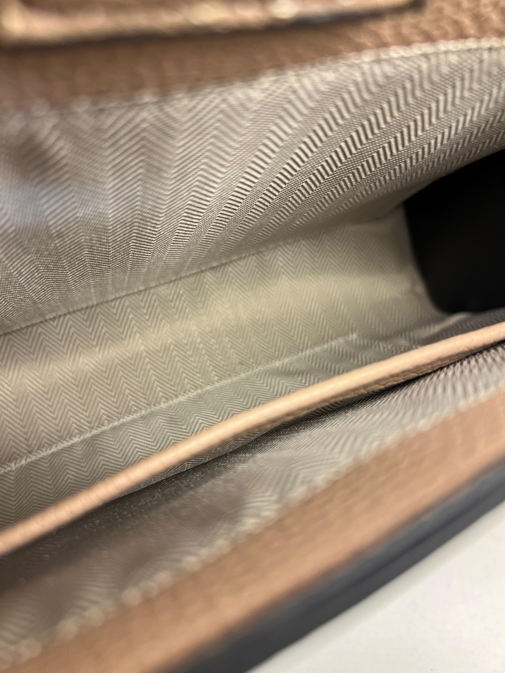 Hermes Small Crossbody Bag With Strap Biege