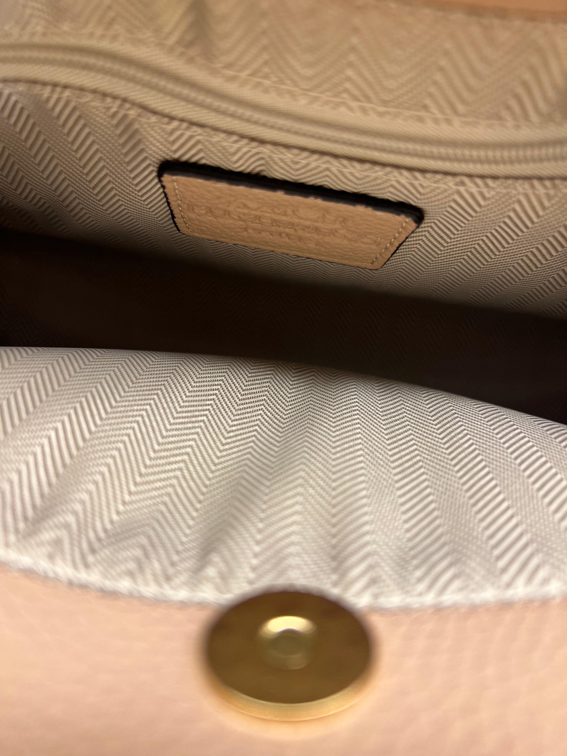 Hermes Small Crossbody Bag With Strap Biege