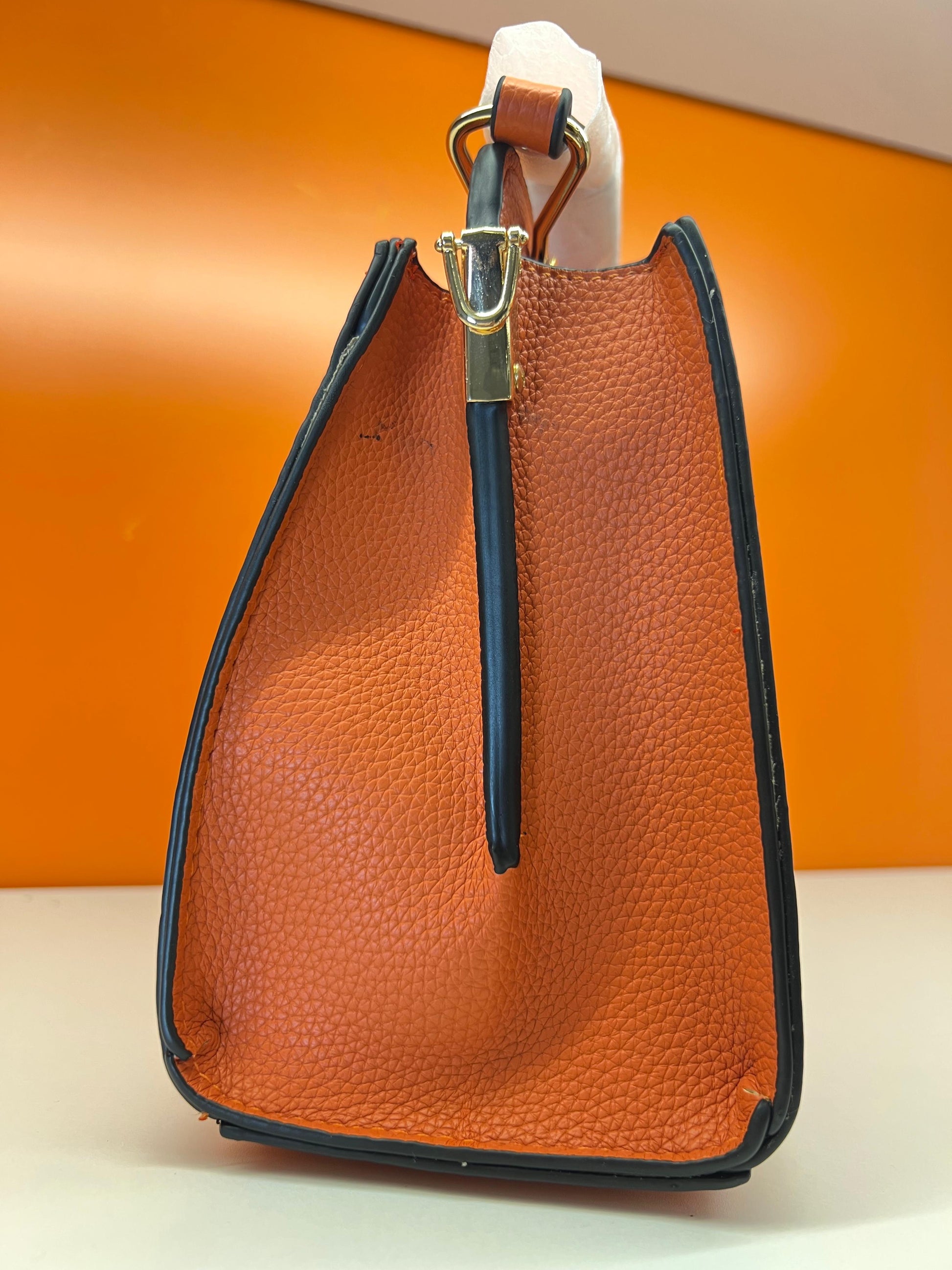 Hermes Small Crossbody Bag With Strap Orange