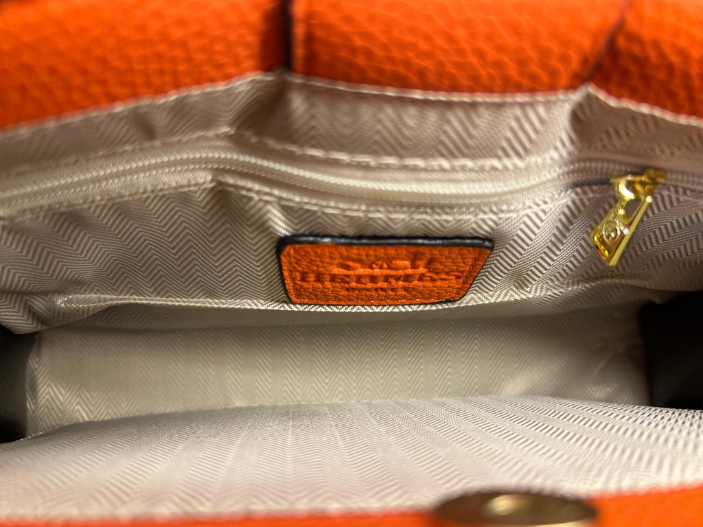 Hermes Small Crossbody Bag With Strap Orange