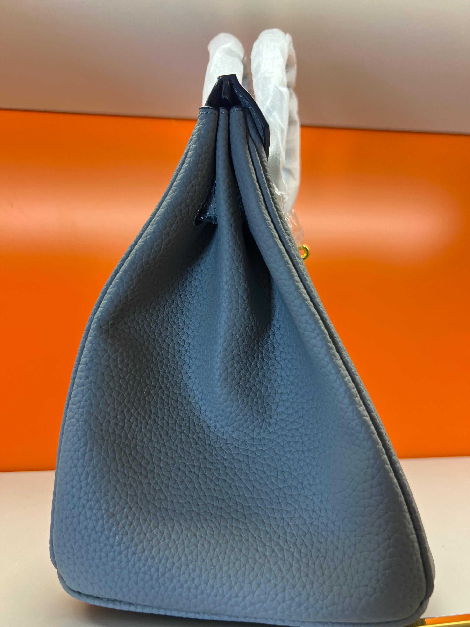 Hermes Shoulder Bag Grey With Strap