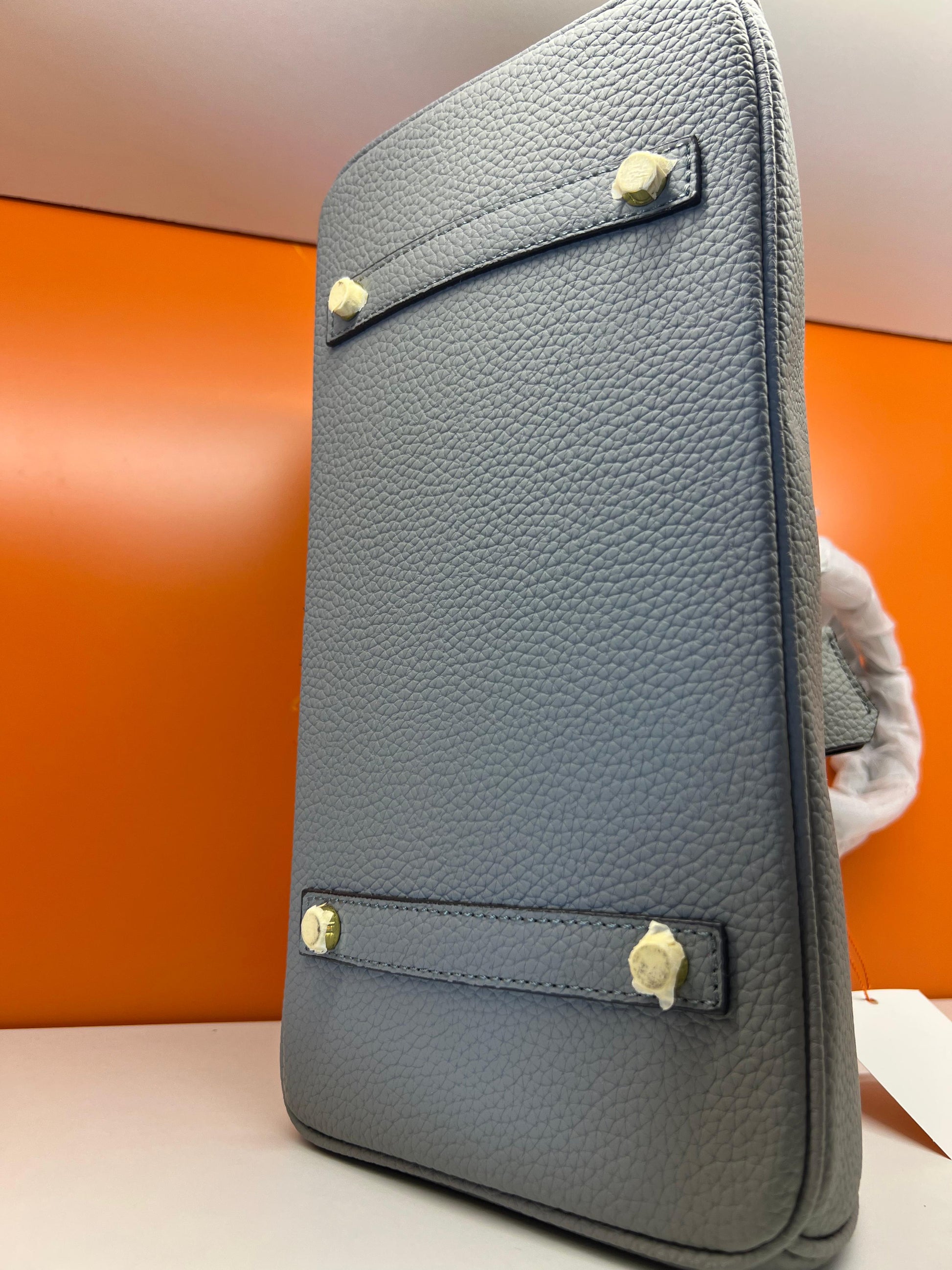 Hermes Shoulder Bag Grey With Strap