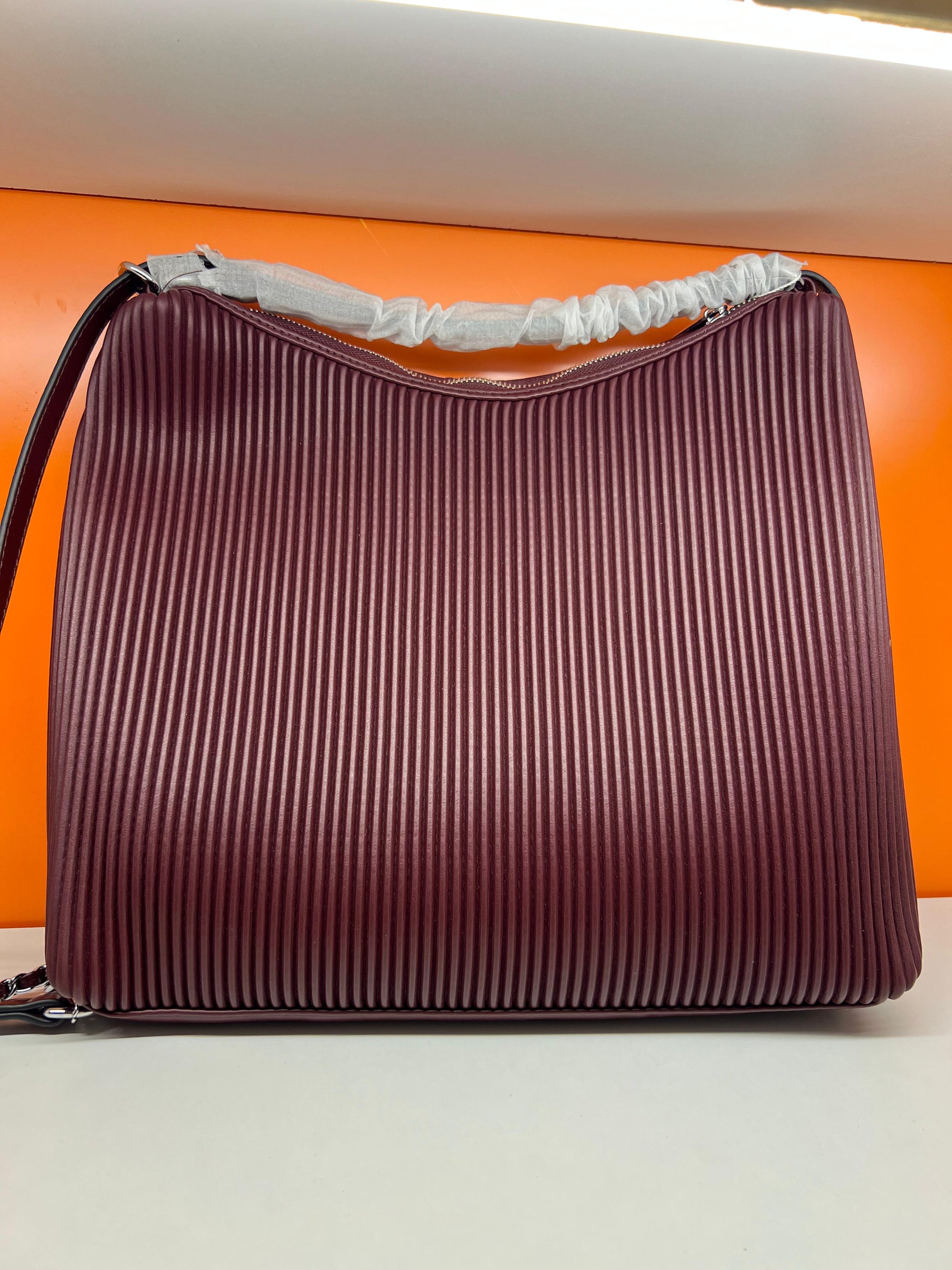 Chanel Shoulder Big Bag Double Strap Shiny Shade Colour