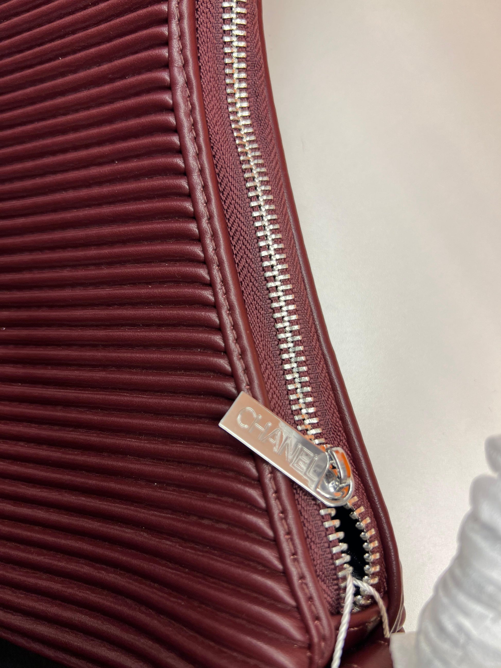 Chanel Shoulder Big Bag Double Strap Shiny Shade Colour