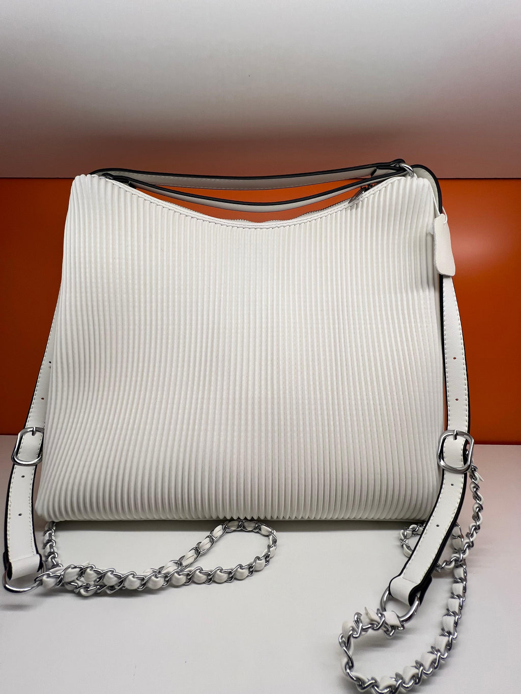 Chanel Shoulder Big Bag Double Strap Shiny Shade Colour