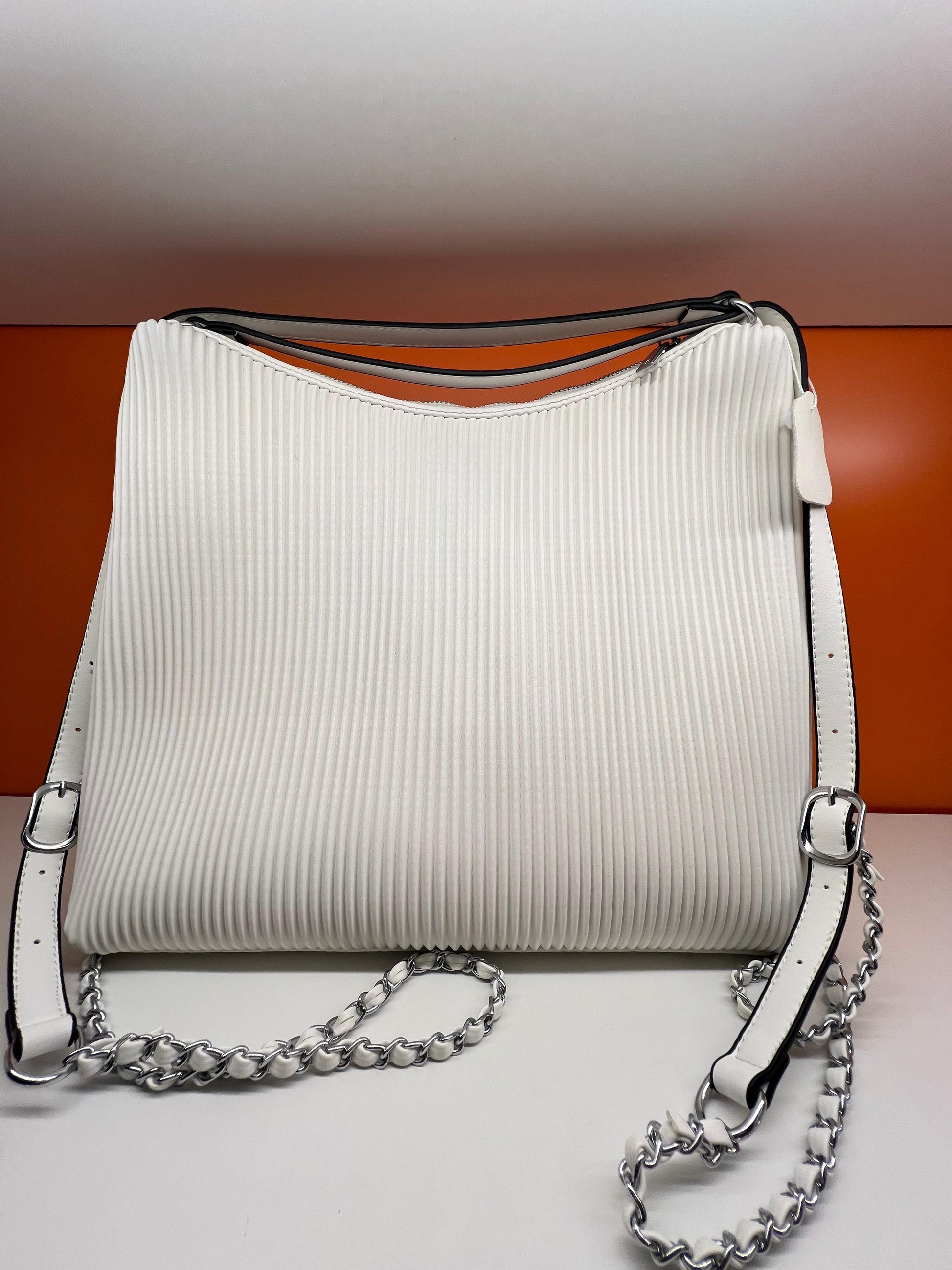 Chanel Shoulder Big Bag Double Strap Shiny Shade Colour