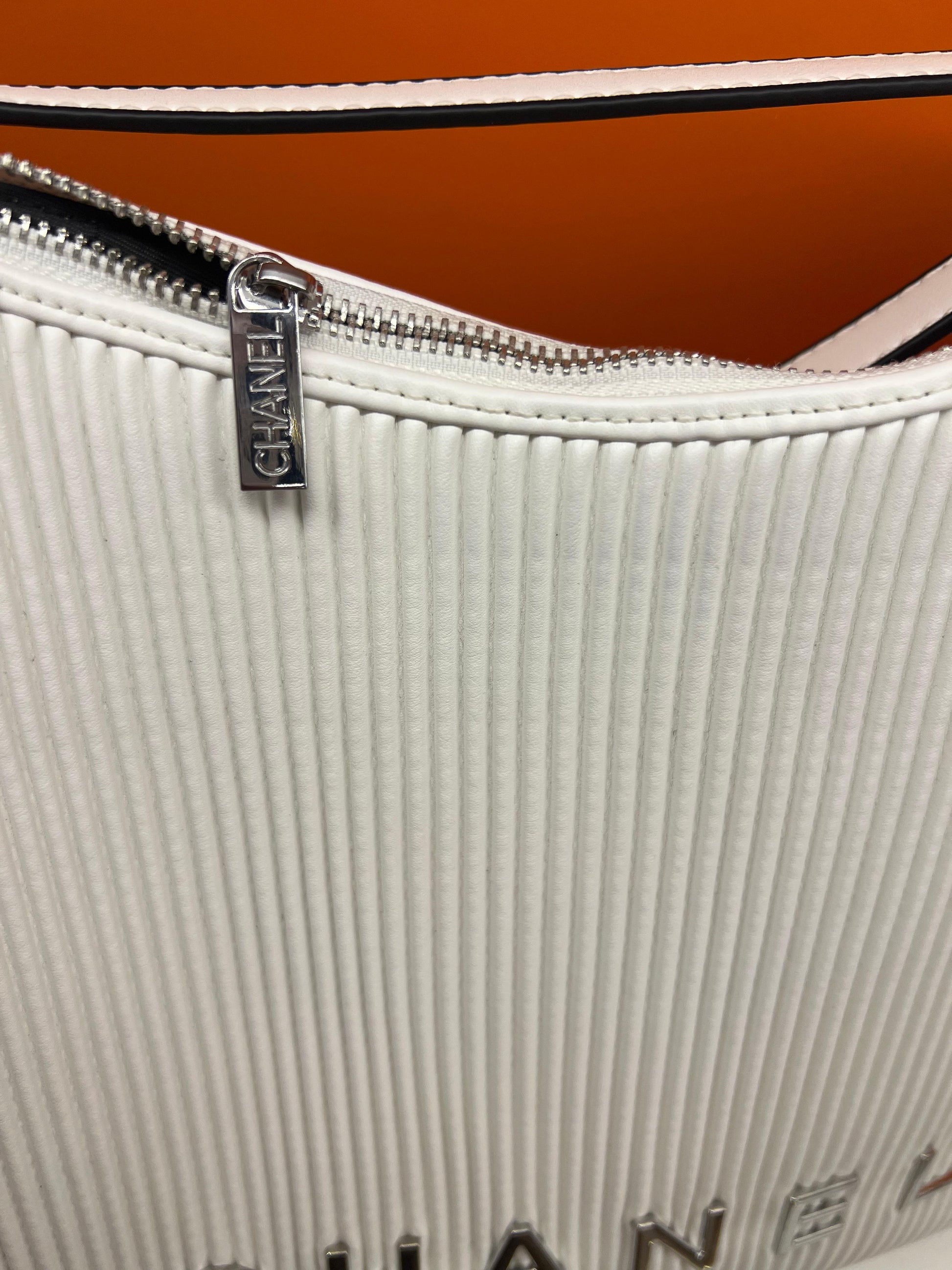 Chanel Shoulder Big Bag Double Strap Shiny Shade Colour