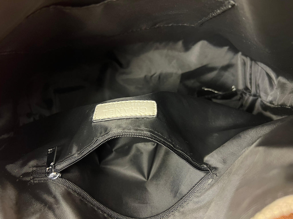 Chanel Shoulder Big Bag Double Strap Shiny Shade Colour