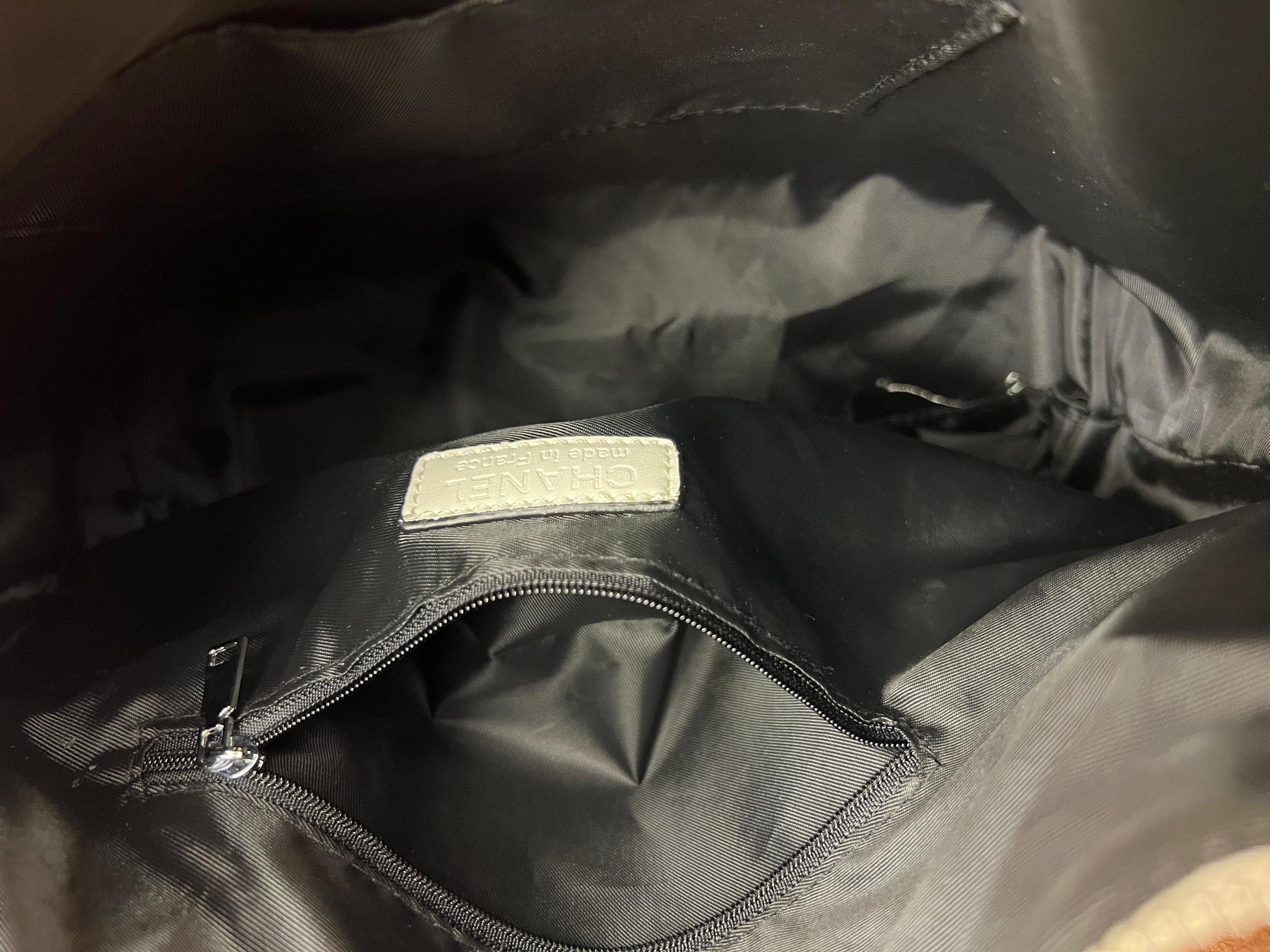 Chanel Shoulder Big Bag Double Strap Shiny Shade Colour