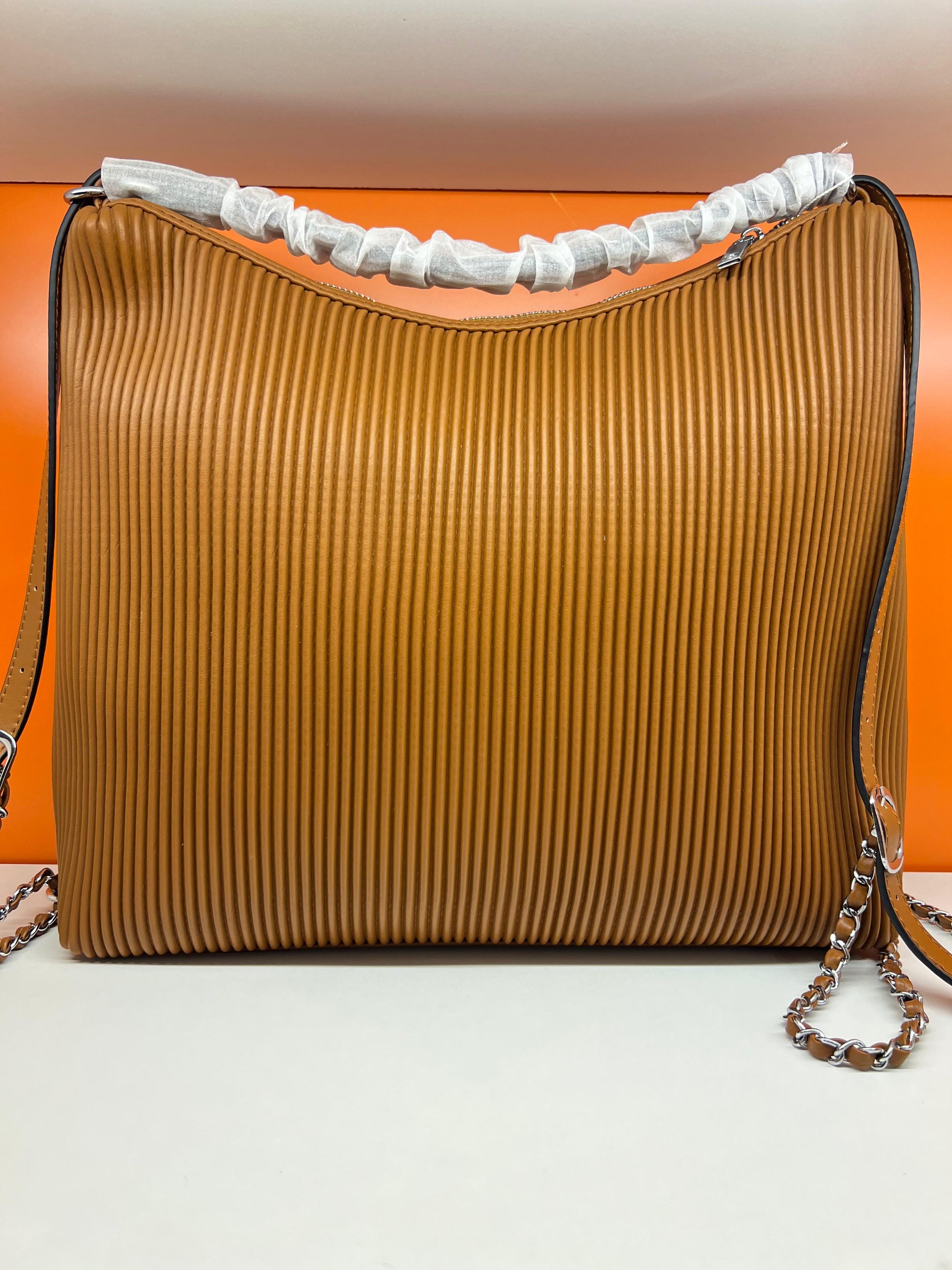 Chanel Shoulder Big Bag Double Strap Shiny Shade Colour