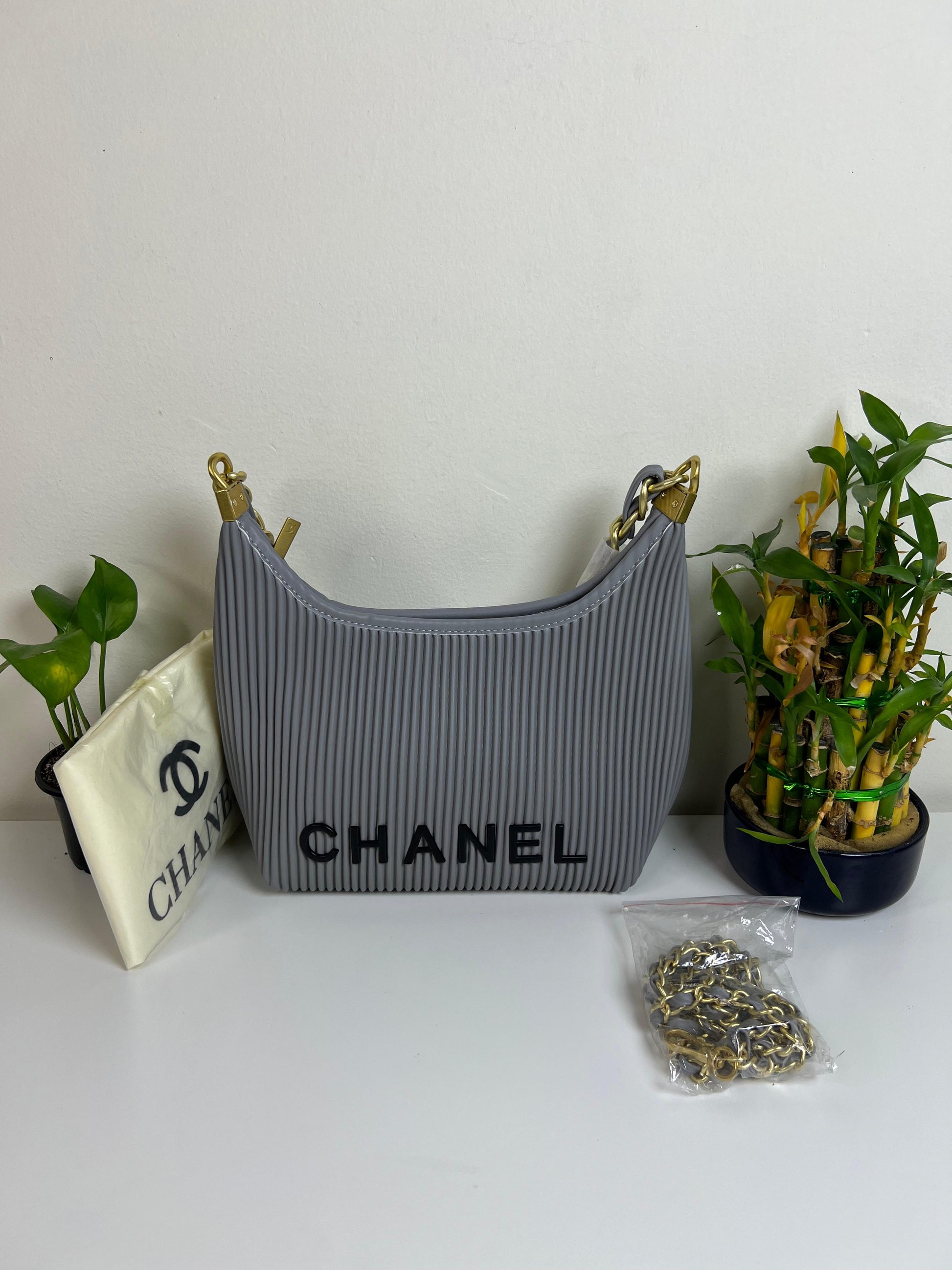 Chanel U Shape Shoulder & Crossbody Bag With Strap