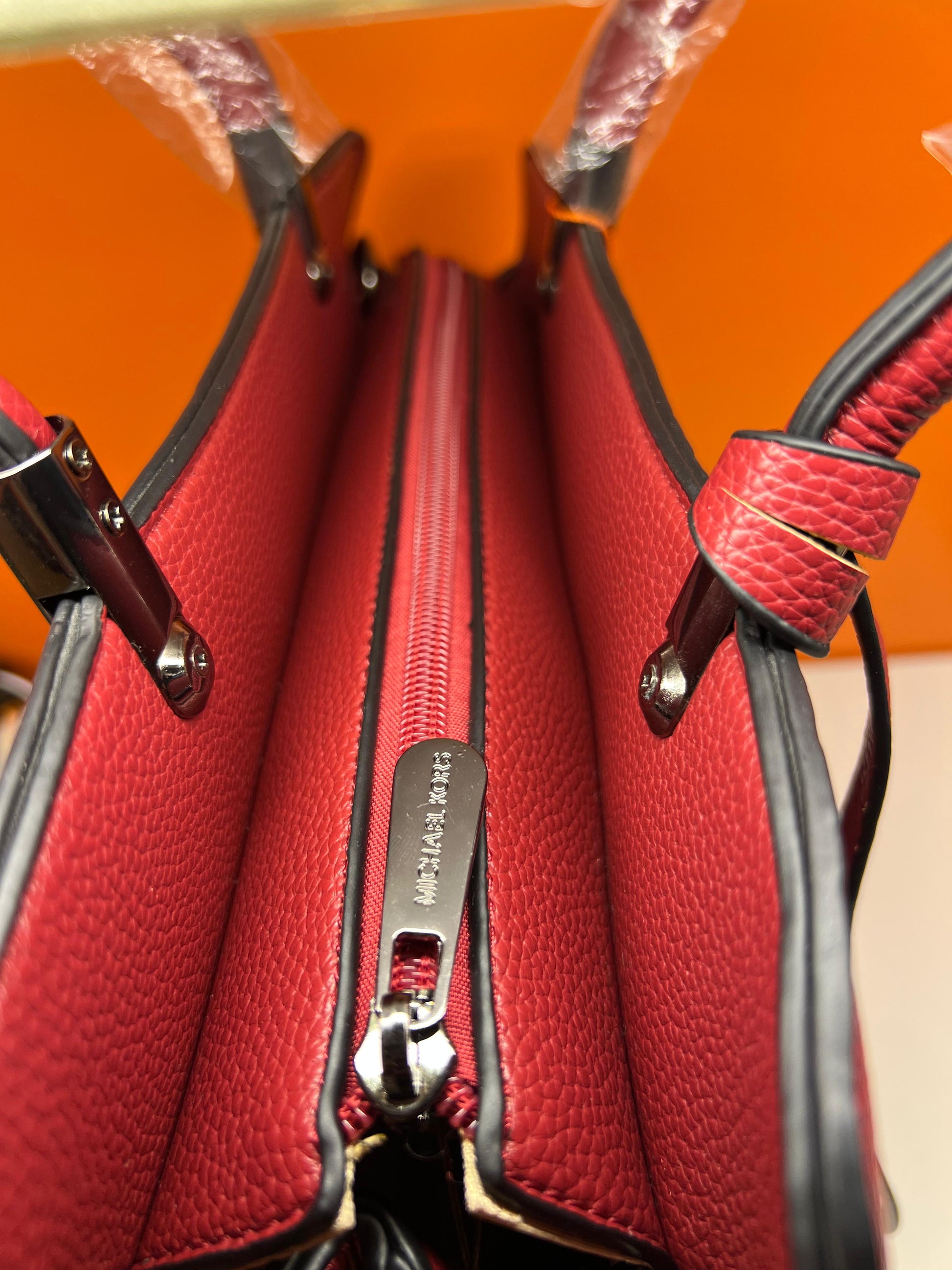 Michael Korse Shoulder & Crossbody Bag With Strap Leather Material
