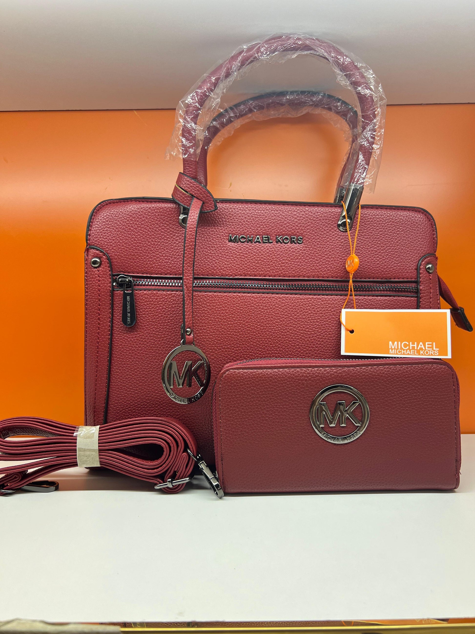 Michael Korse Shoulder & Crossbody Bag With Strap Leather Material