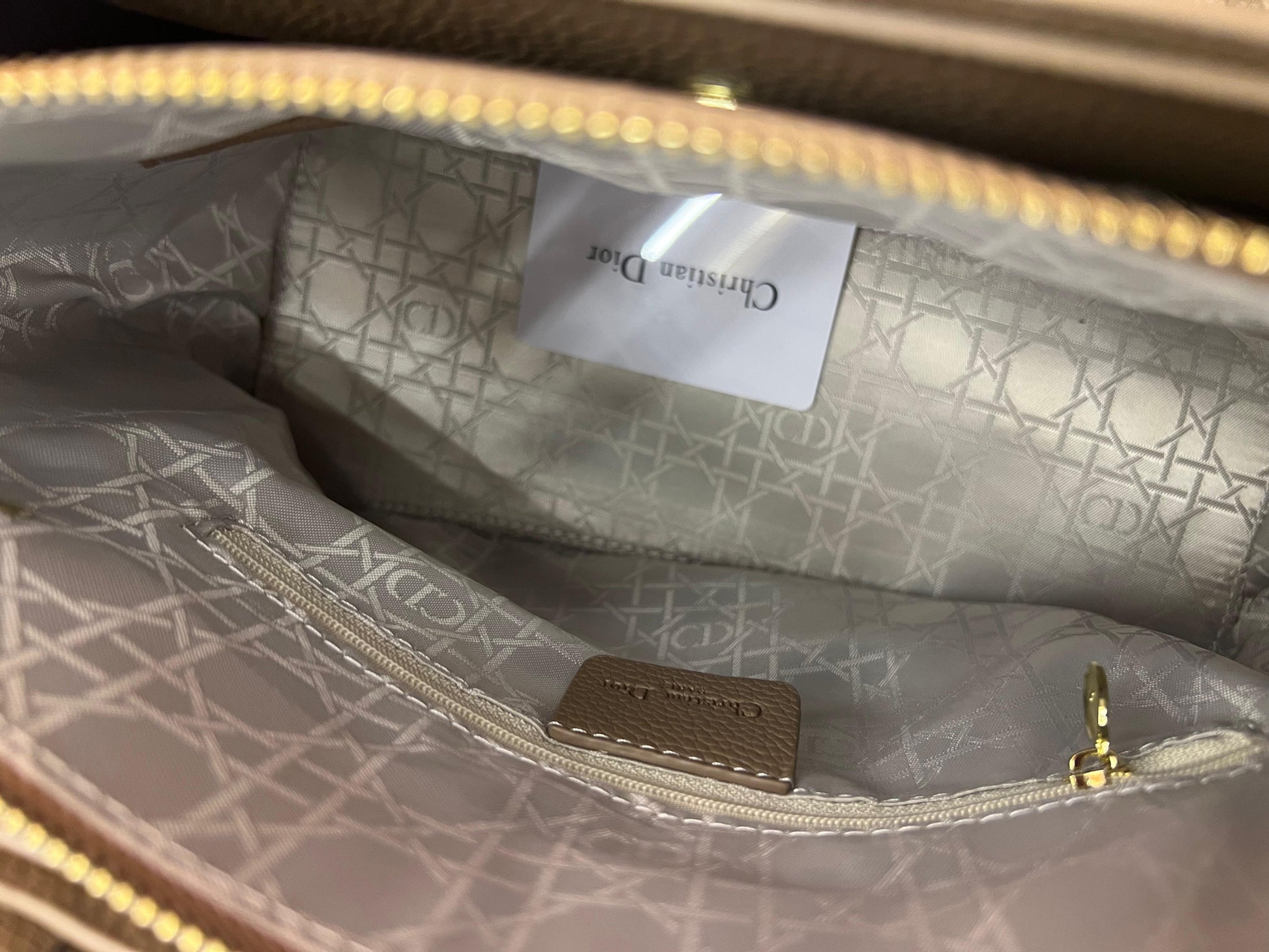 Dior Shoulder Crossbody Bag Mud Colour With Strap
