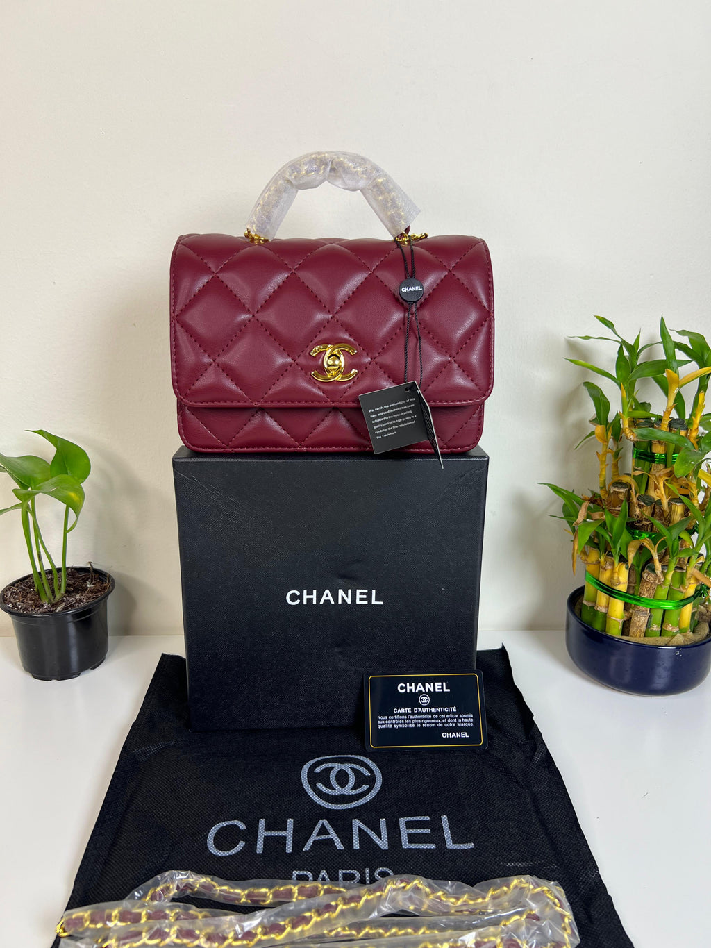 Chanel Mini Crossbody Bag With Strap