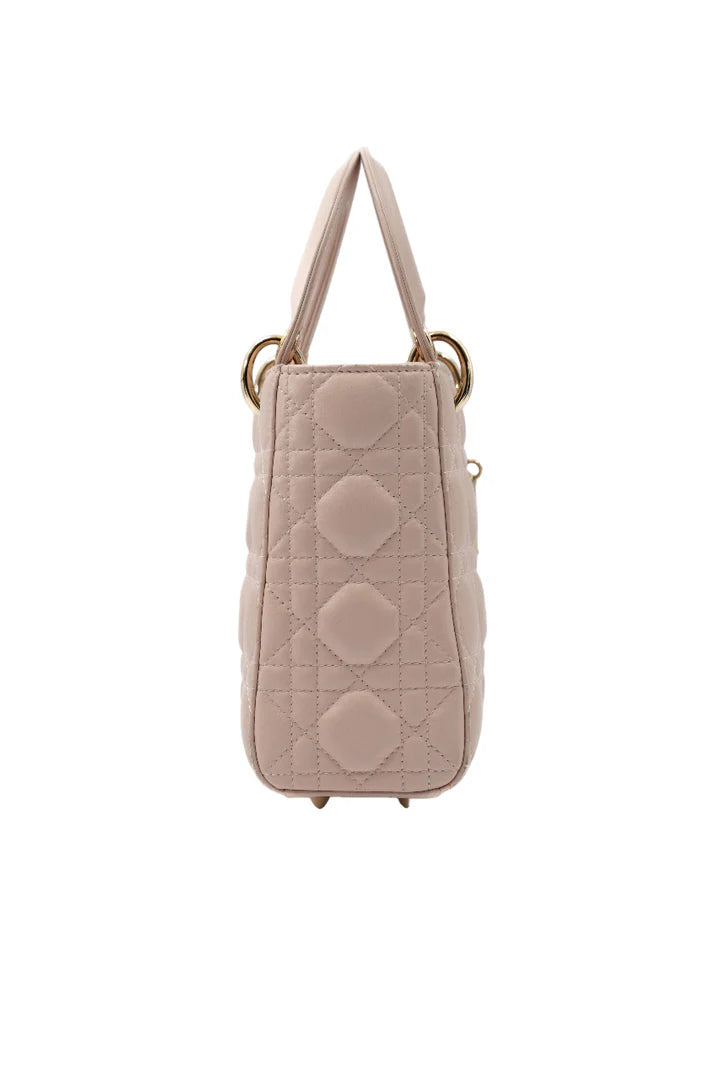 DIOR LAMBSKIN CANNAGE SMALL LADY DIOR
