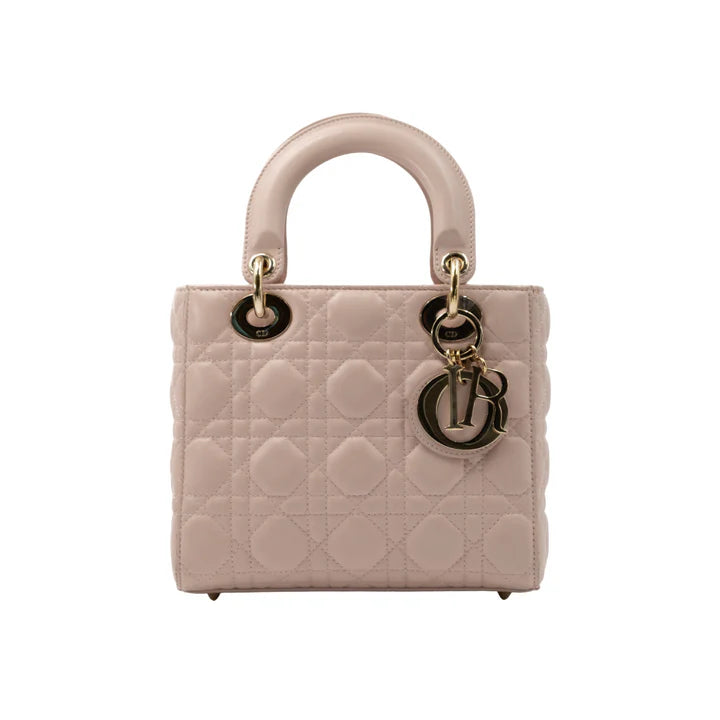 DIOR LAMBSKIN CANNAGE SMALL LADY DIOR